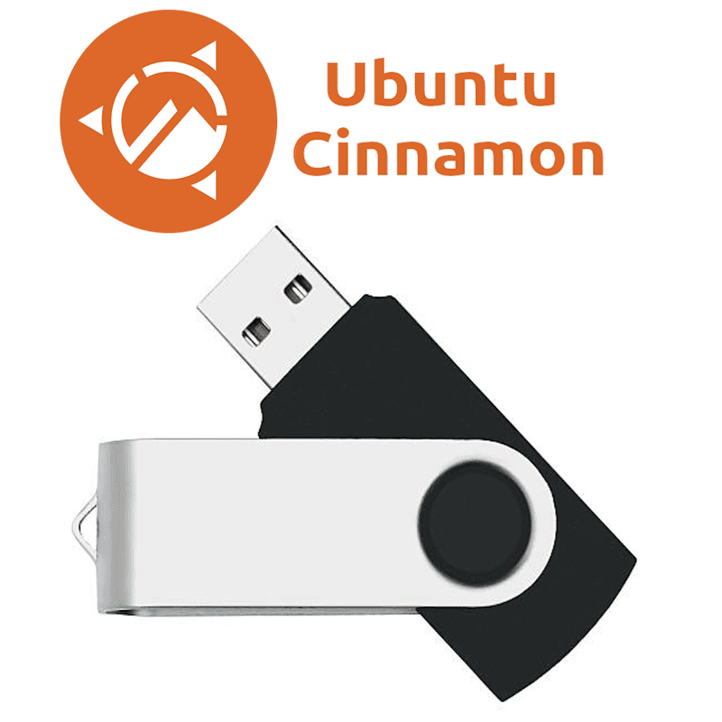 Ubuntu Cinnamon 24.04 LTS  Fast and Secure OS Bootable USB Try/Install view 2