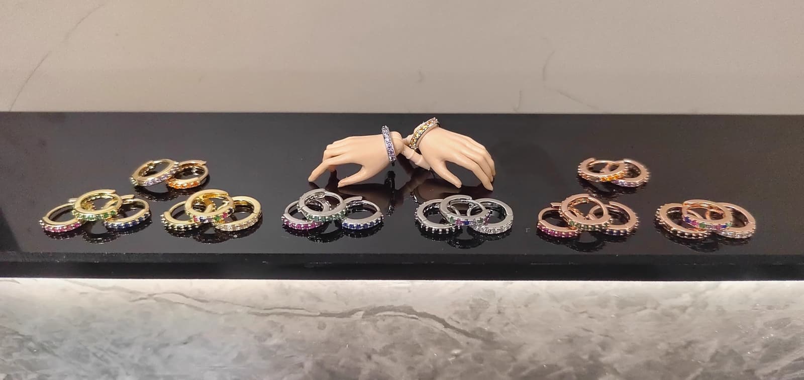1/6 Scale Female Micro Zirconia Bracelet Jewelry Model For 12\" Action Figure