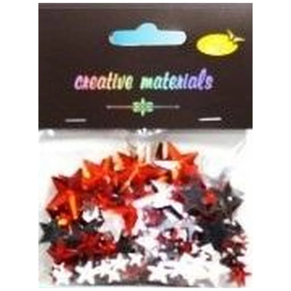 Crystal Elements Stars Red 6–22Mm 20G Top Quality