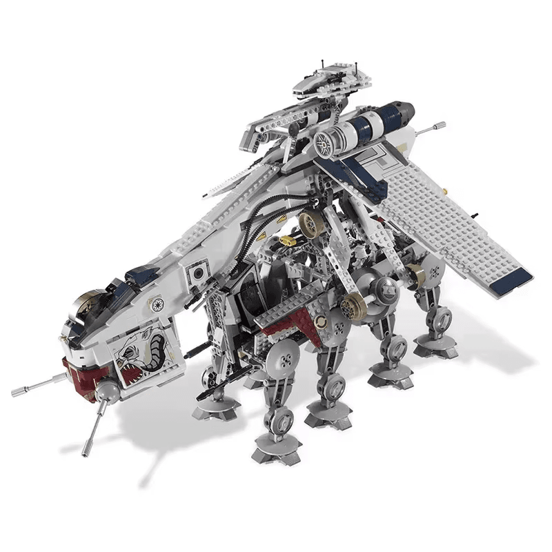 Star Wars Republic Dropship with AT-OT Walker Compatible 10195 Transport Ship To
