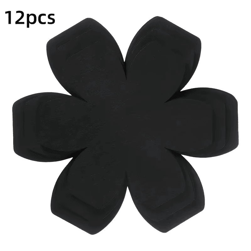 12Pcs Felt Pot Pan Protecetors anti Scratch Non-Stick Divider Pads Pan Bottom He