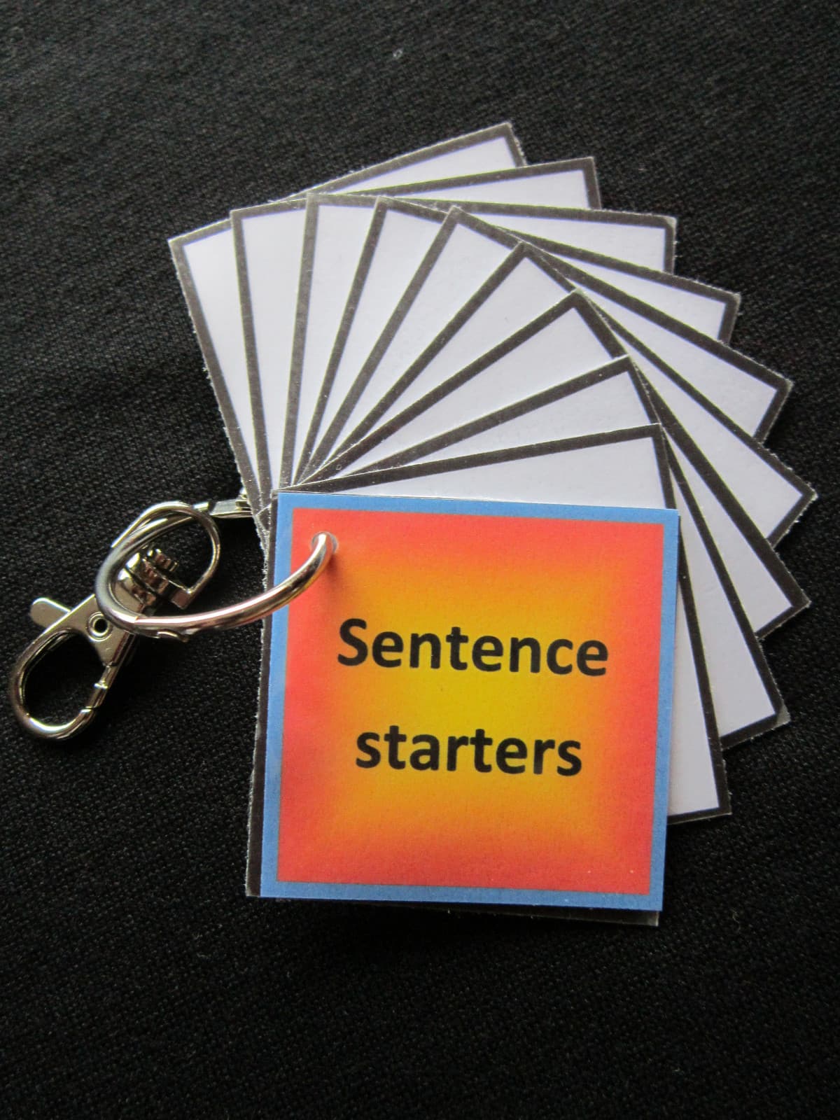 Sentence starter and Id cards  Autism/ADHD/Visual Communication Aids/PECS/Dementia