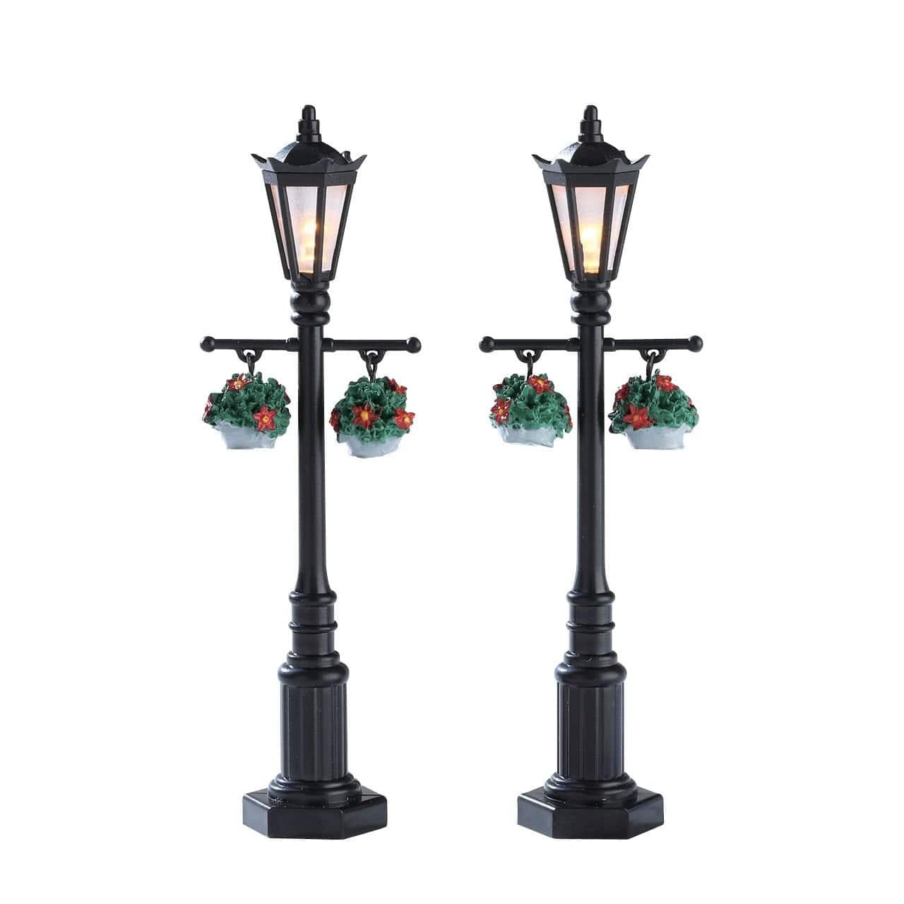 Lemax Accessory -  Old English Lamp Post| Set Of 2