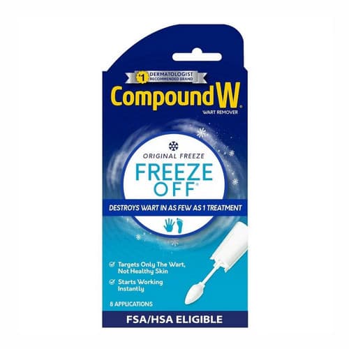 Wart Remover Freeze Off Applications 8 Count By Compound W