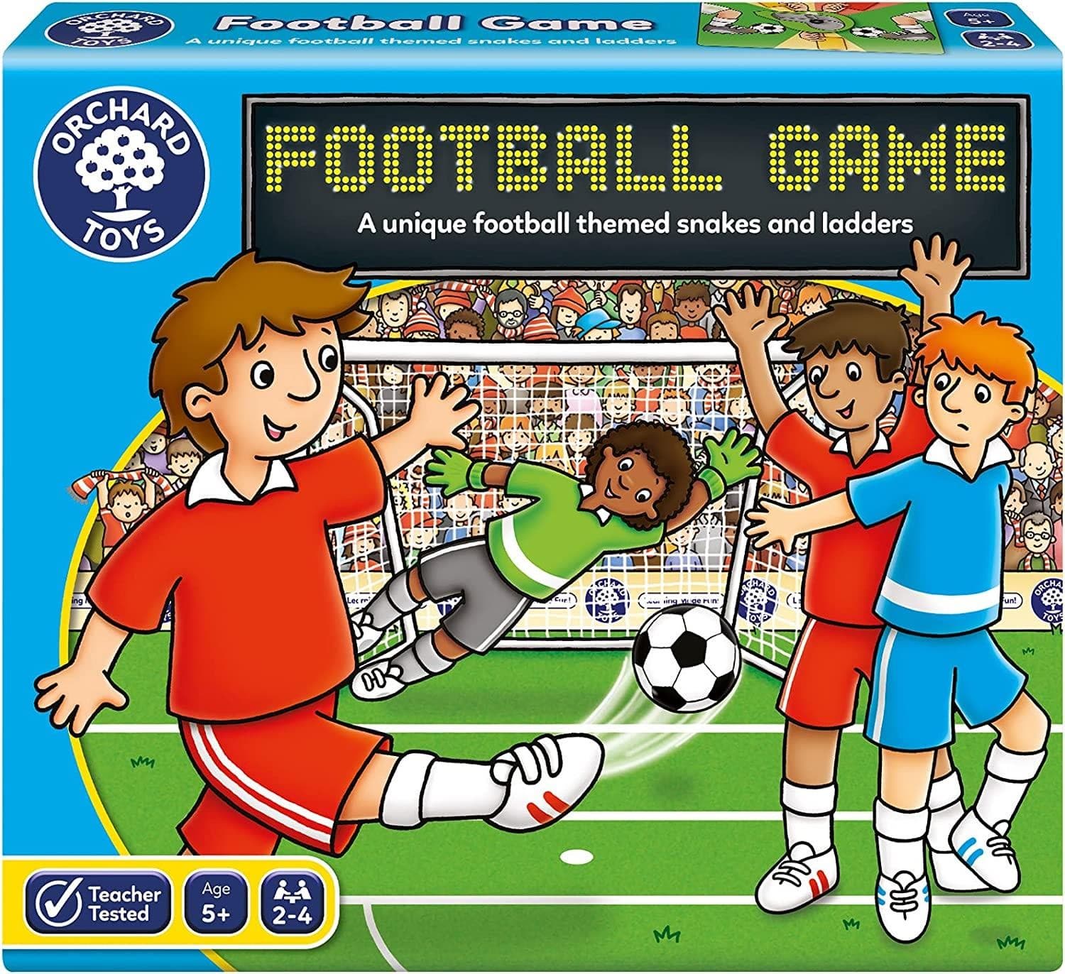 Orchard Toys Fun Football Themed Snakes And Ladders Teacher Tested Kid Age 5 Yrs
