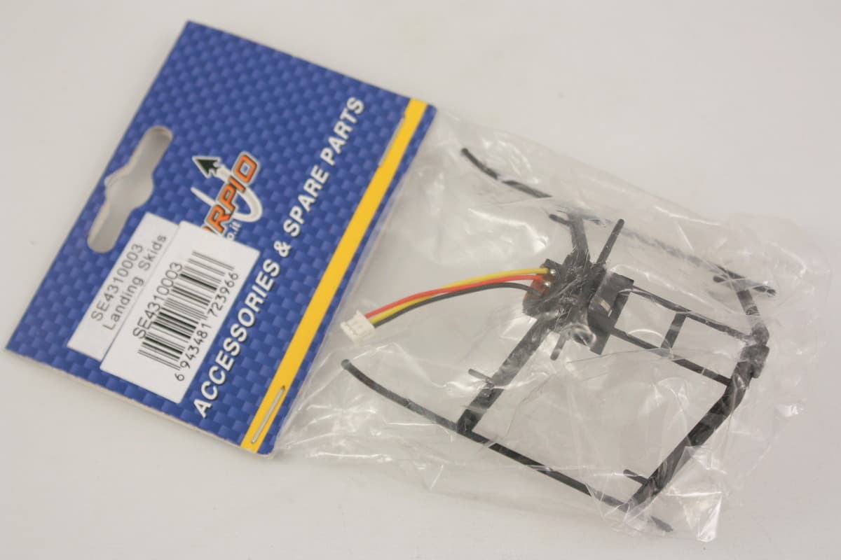 Nine Eagles 4310003 Landing Skids with Plug Black Modeling
