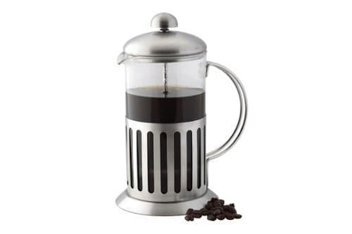 Coffee Plunger Stainless Steel Glass Jug Coffee Maker Espresso Apollo Silver New