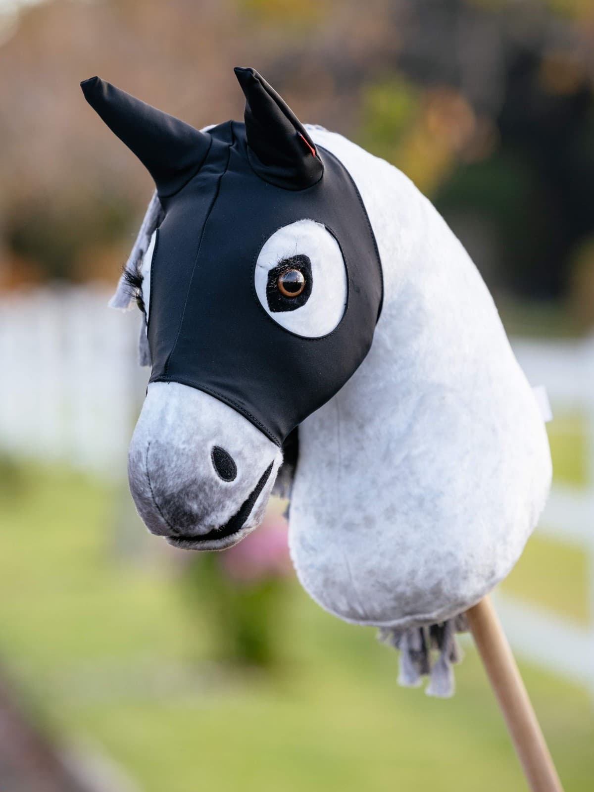 Lemieux Hobby Horse Accessories - Stay Calm Mask Black