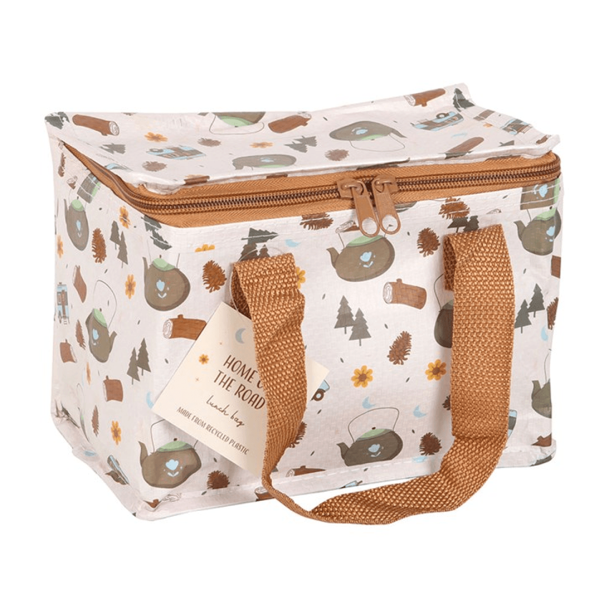 Home on the Road Camping Print Lunch Bag view 2