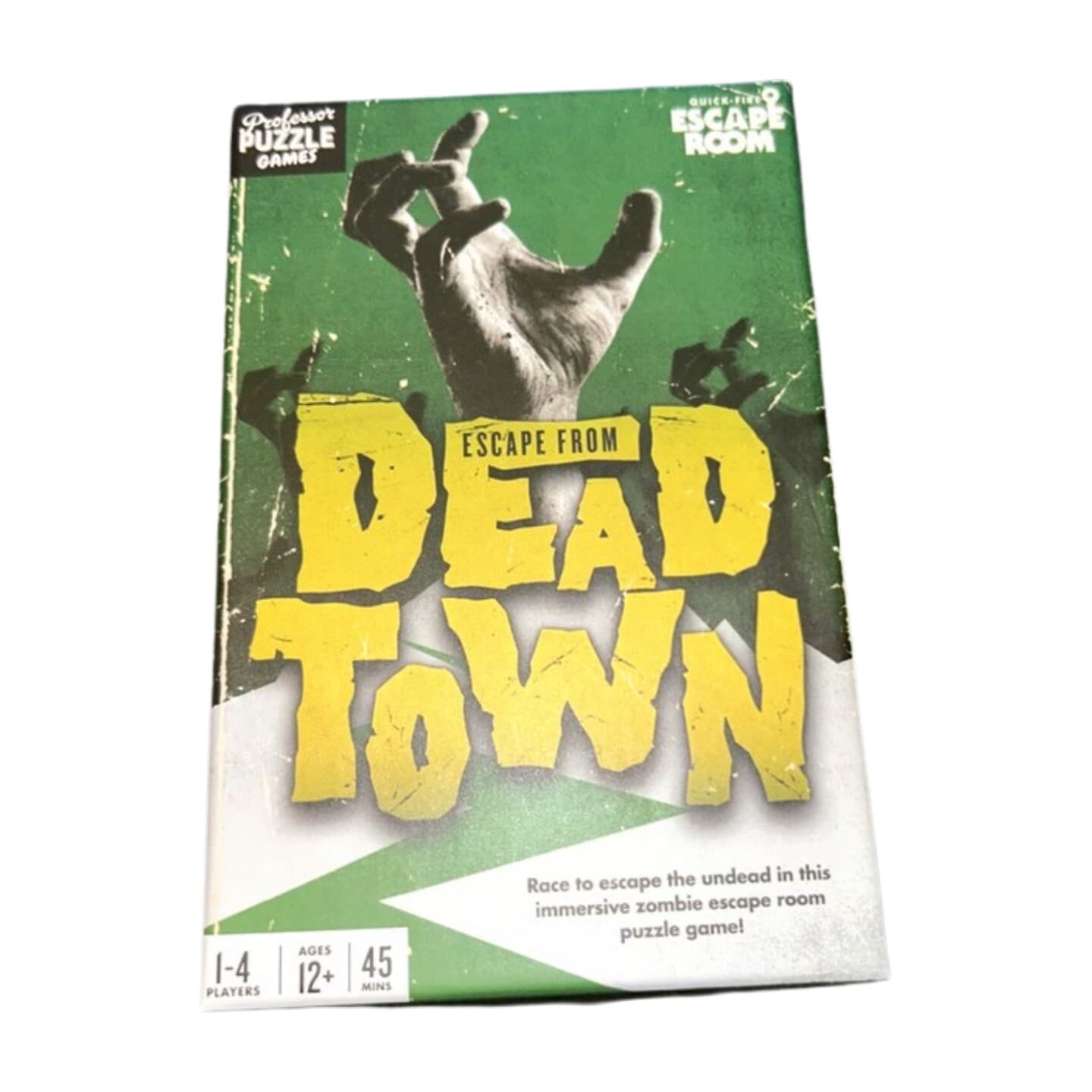 Escape From Dead Town Professor Puzzle Games - Quick Fire Escape Room New Sealed