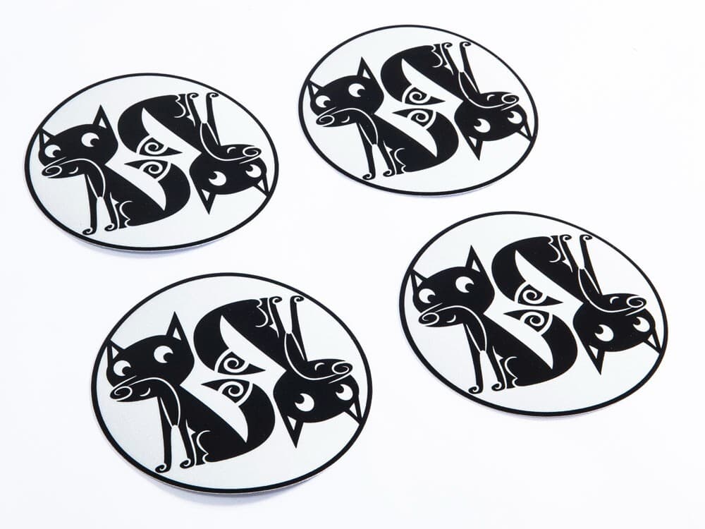 Pogu FOXES Reflective Stroller Wheel Sticker Pack