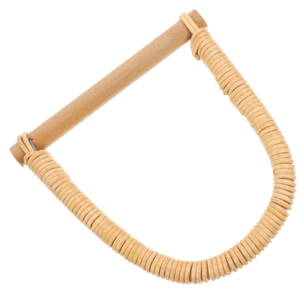 2 Count Wicker Bag Travel Baby Carrying Handles Repair Accessories