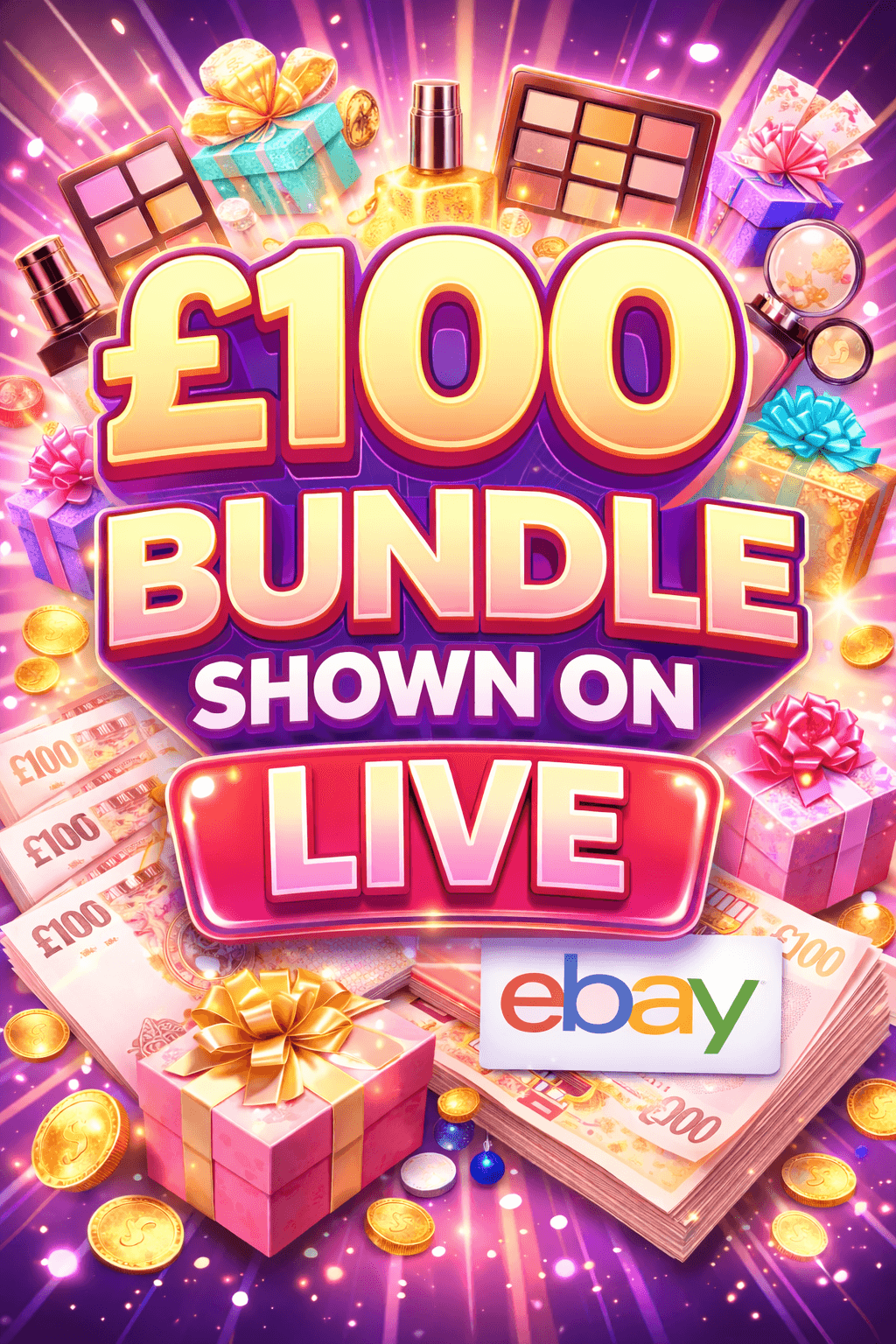 BUNDLE ON THE LIVE £100