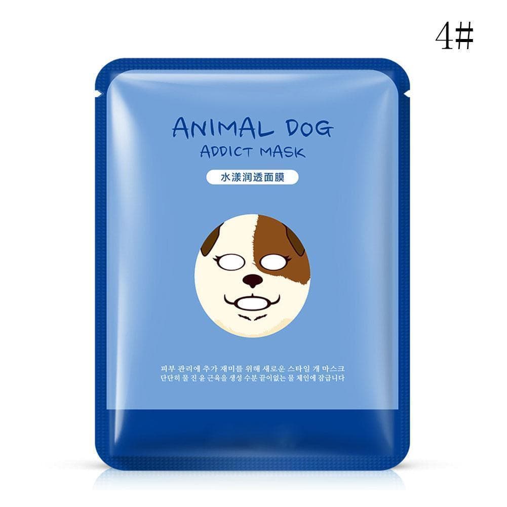 BIOAQUA Animal Face Mask Skin Care Sheep/Panda/Dog/Tiger Facial Moisturizing