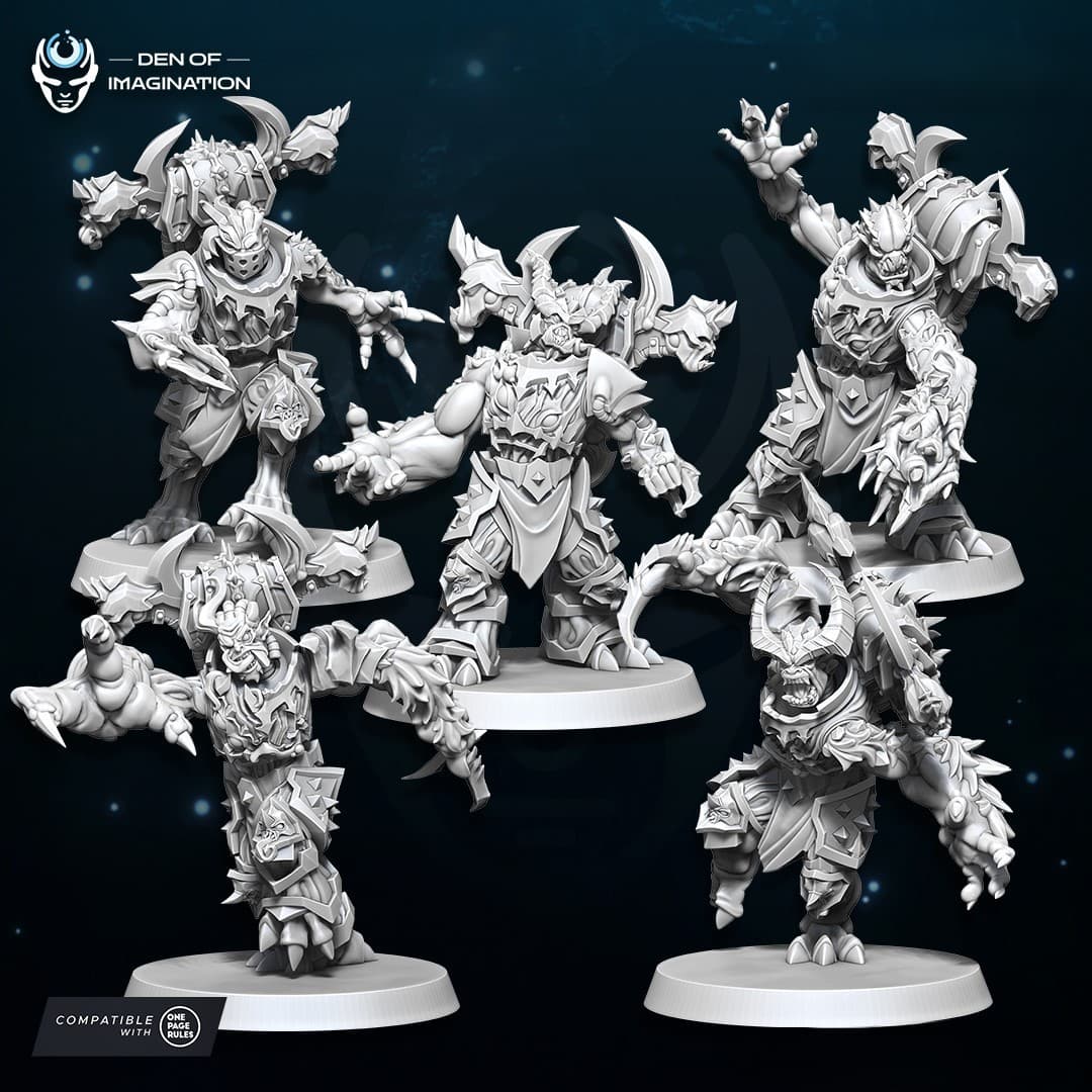 10 x Posessed Chaos Berserker Marines| Eaters of Enemies| World Wide Shipping
