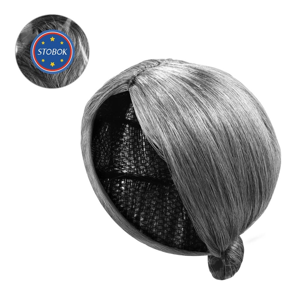 Aged Women Wig Old Lady Costume Cosplay Grandma Wig Wig