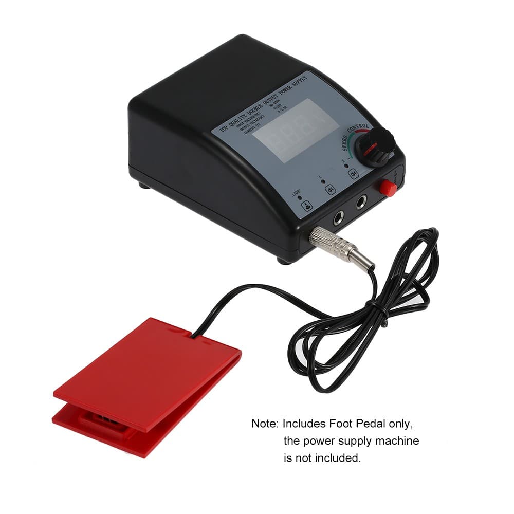 1Pc Tattoo Power Supply Foot Pedal Tattoo Footswitch For Tattoo Switch Contr BAJ