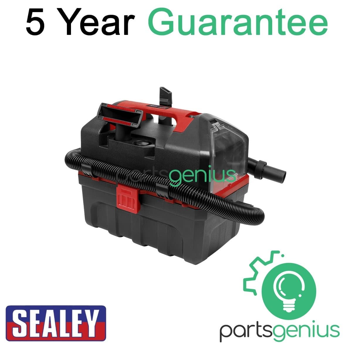 Sealey SV20 Series 10L Cordless Wet and Dry Vacuum Cleaner 20V Body Only CP20VWDV