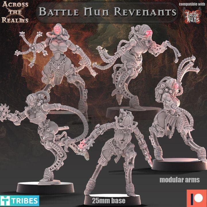 Battle Nun Revenants - Across the Realms - New Release July 25  - Sci-Fi OPR