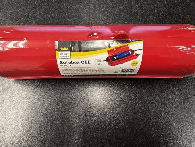 Haba Safebox for Cee Plug and Coupler - Red view 2