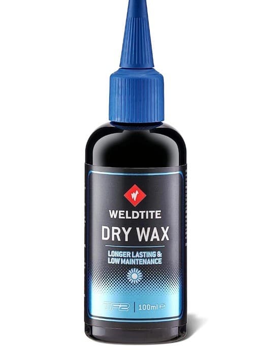 Weldtite Dry Wax Bike Chain Lube 100ml Mountain Bike Gravel Road Cycle Lubricant