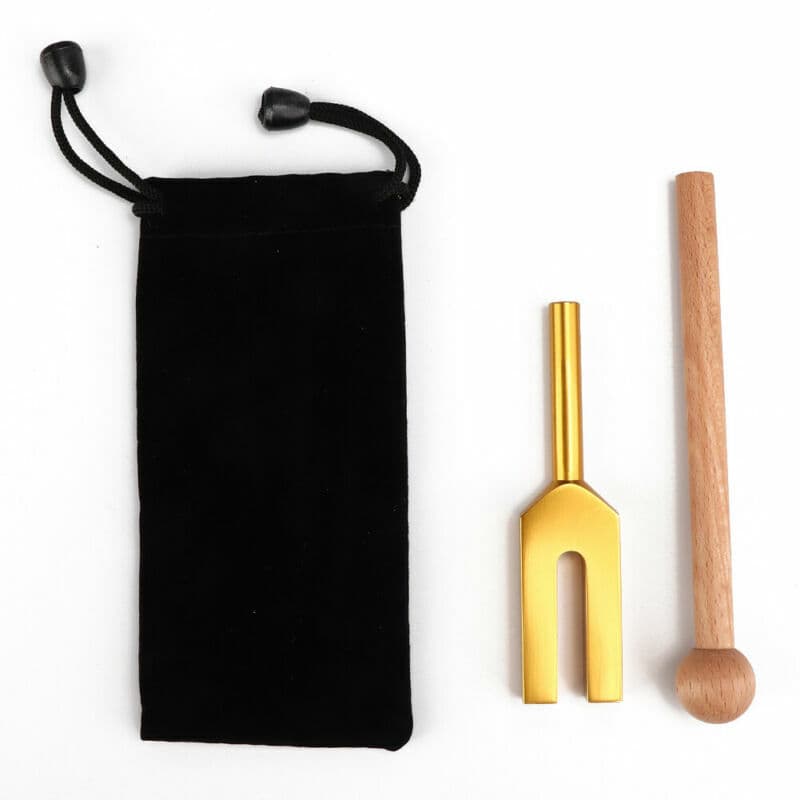 C-4096 Tuning Fork For Healing Meditation Tuning Energy Fork With Hammer Set