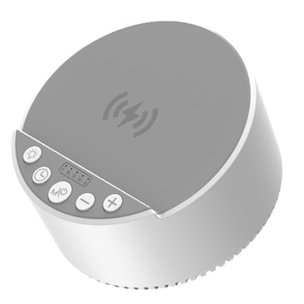White Noise RGB Rhythmic Bluetooth Speaker with 15W  Fast Charging Ambient3052