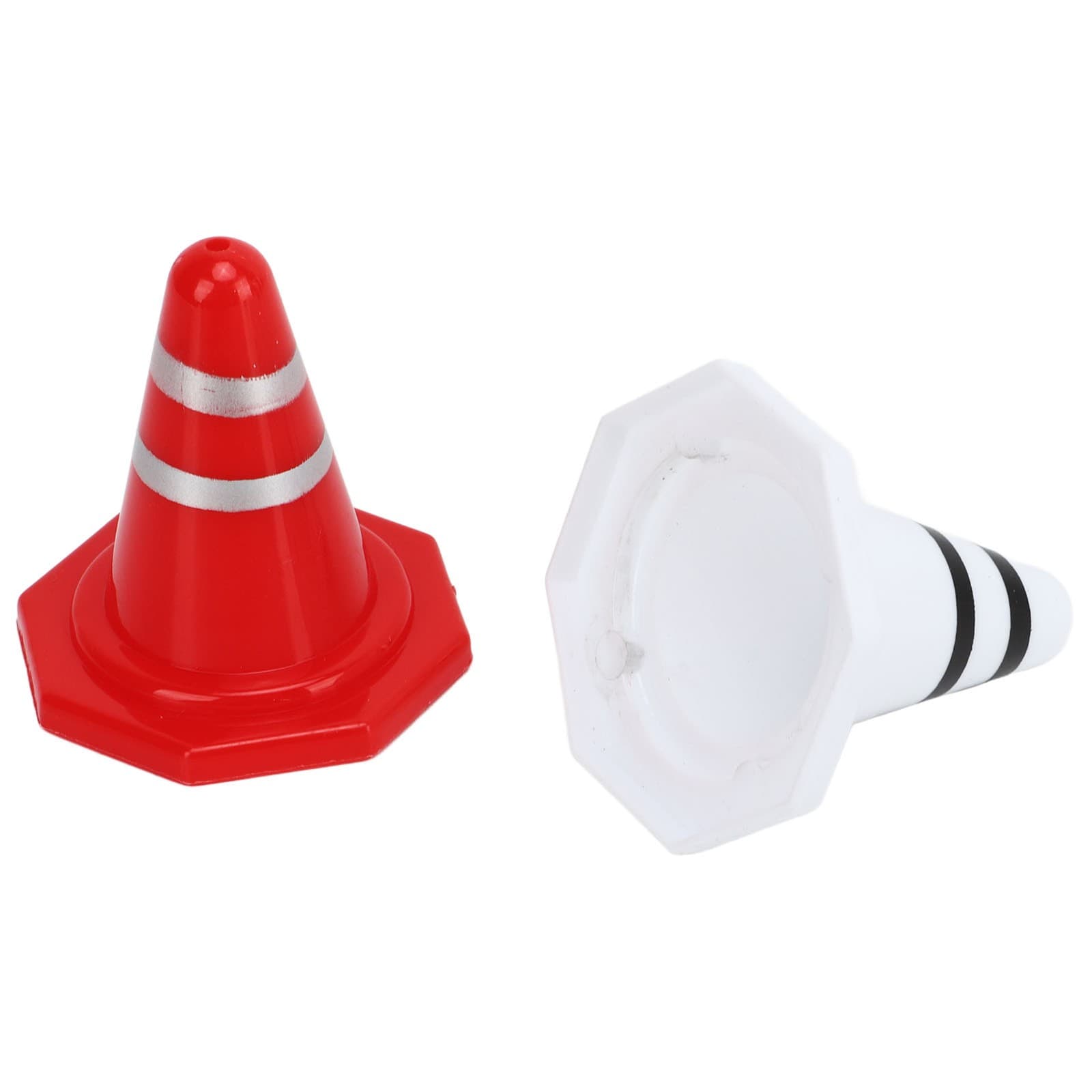 60 Pcs Mini Traffic Cones Lifelike Road Block For Soccer HVRR