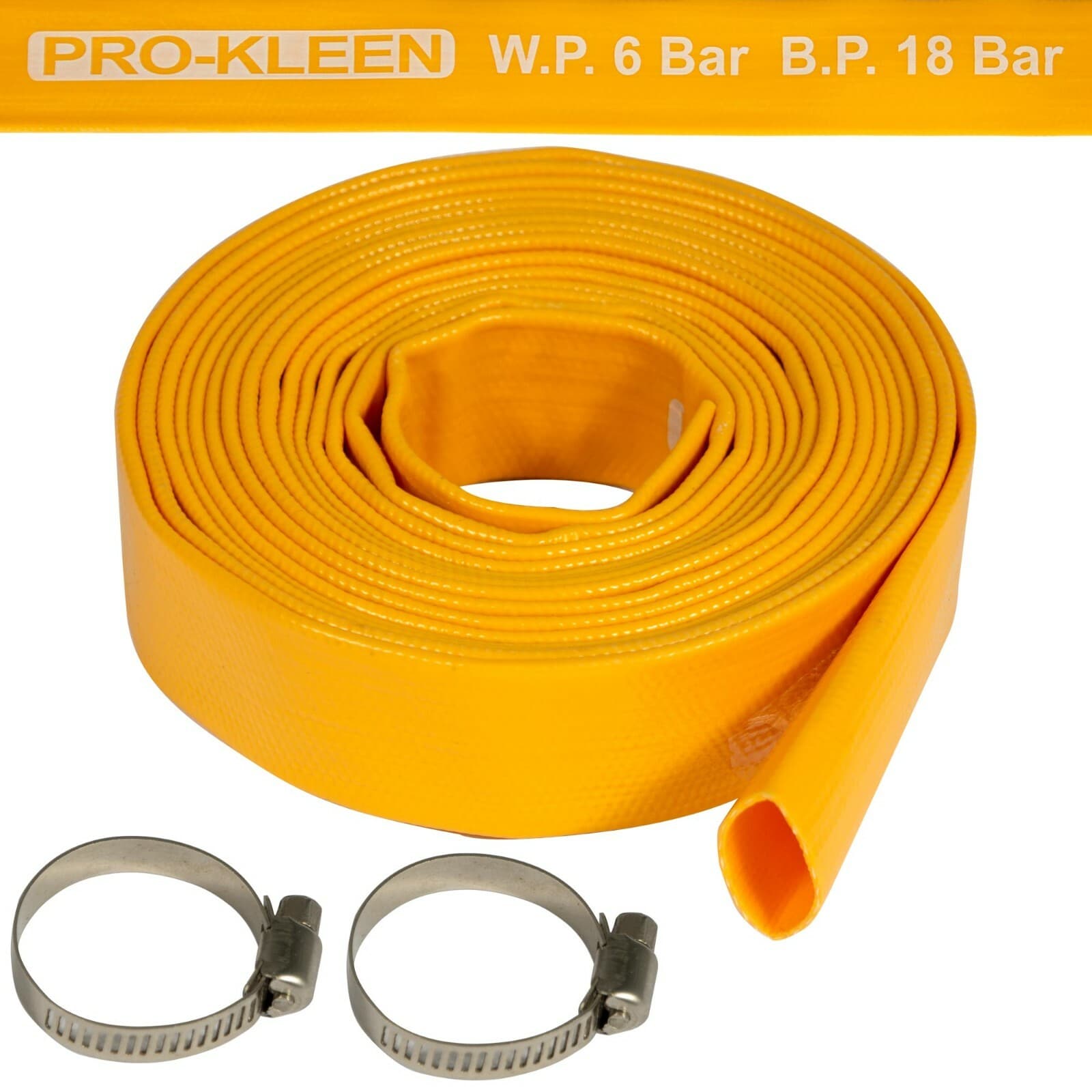 Layflat Hose PVC Flood Drainage Discharge Submersible Dirty Water Pump Lay Flat