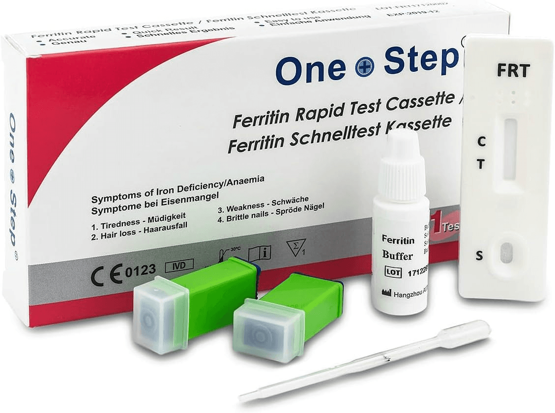 Anaemia Test Kit Iron Deficiency Ferritin Testing Blood Anemia Test  (1 Test)