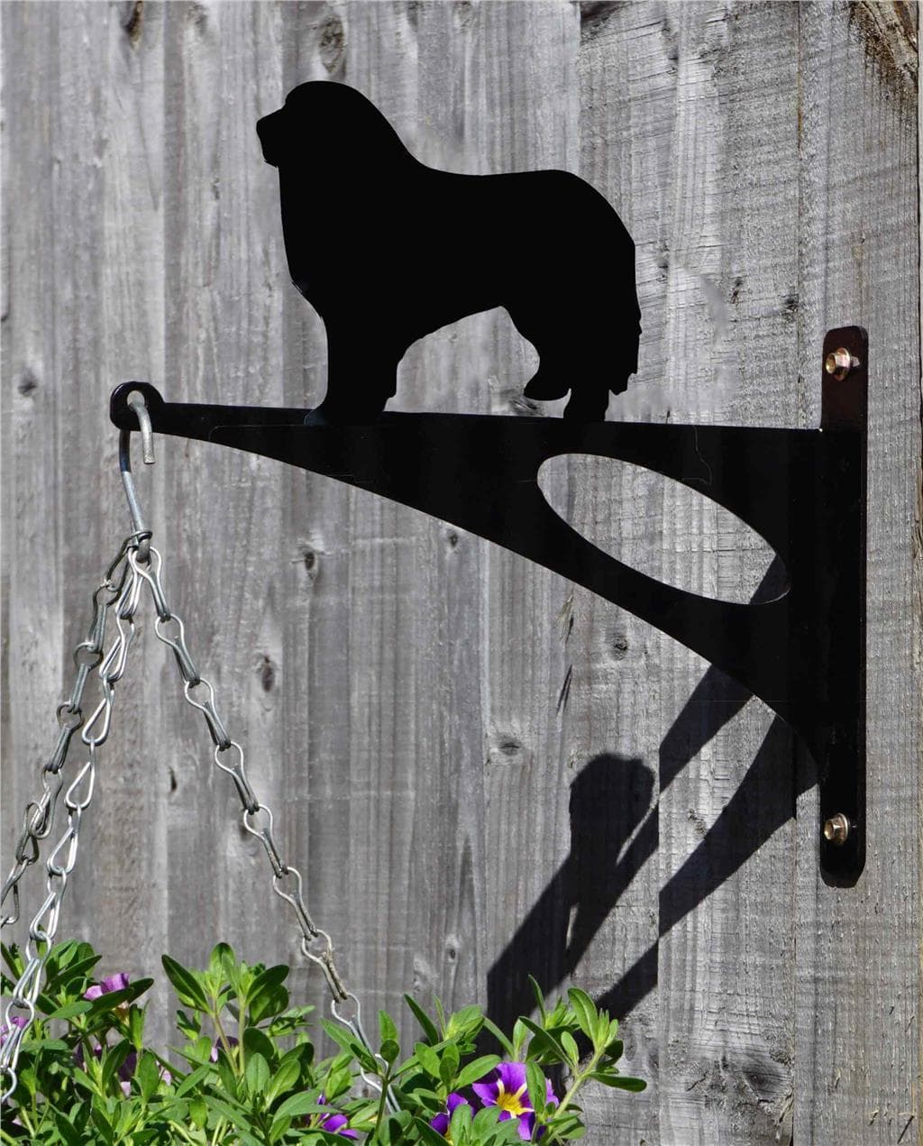 Pet Great Pyrenees Mountain Dog Stylish Modern Hanging Basket Bracket
