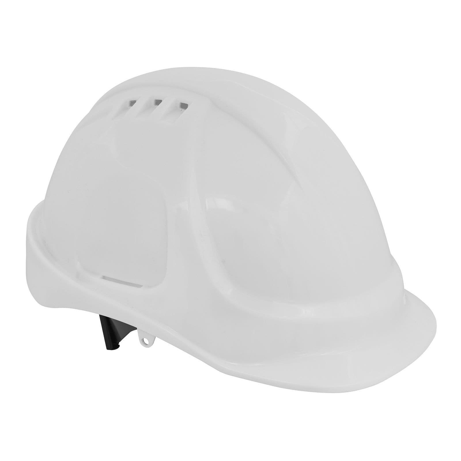 Sealey Plus Safety Helmet - Vented (White) - 502W