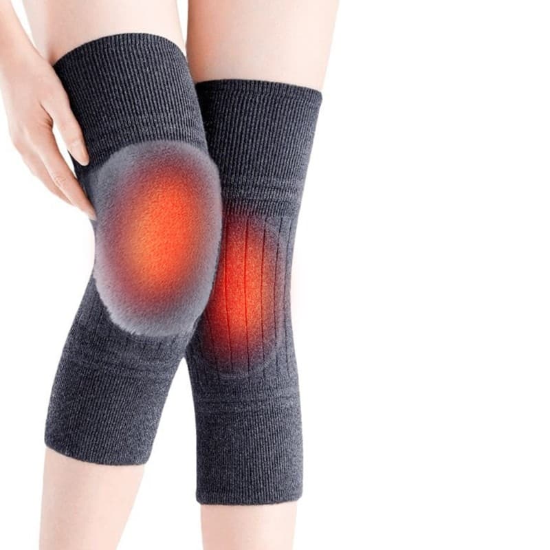 Cycling Leg Sleeve Men Women Knee Warmer Cashmeres Lining Thick Wool Leg Warmer