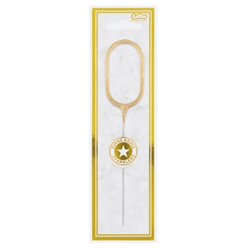 5902973123074 Złota cyfra 0 (zimny ogień) 7,5 cm Godan