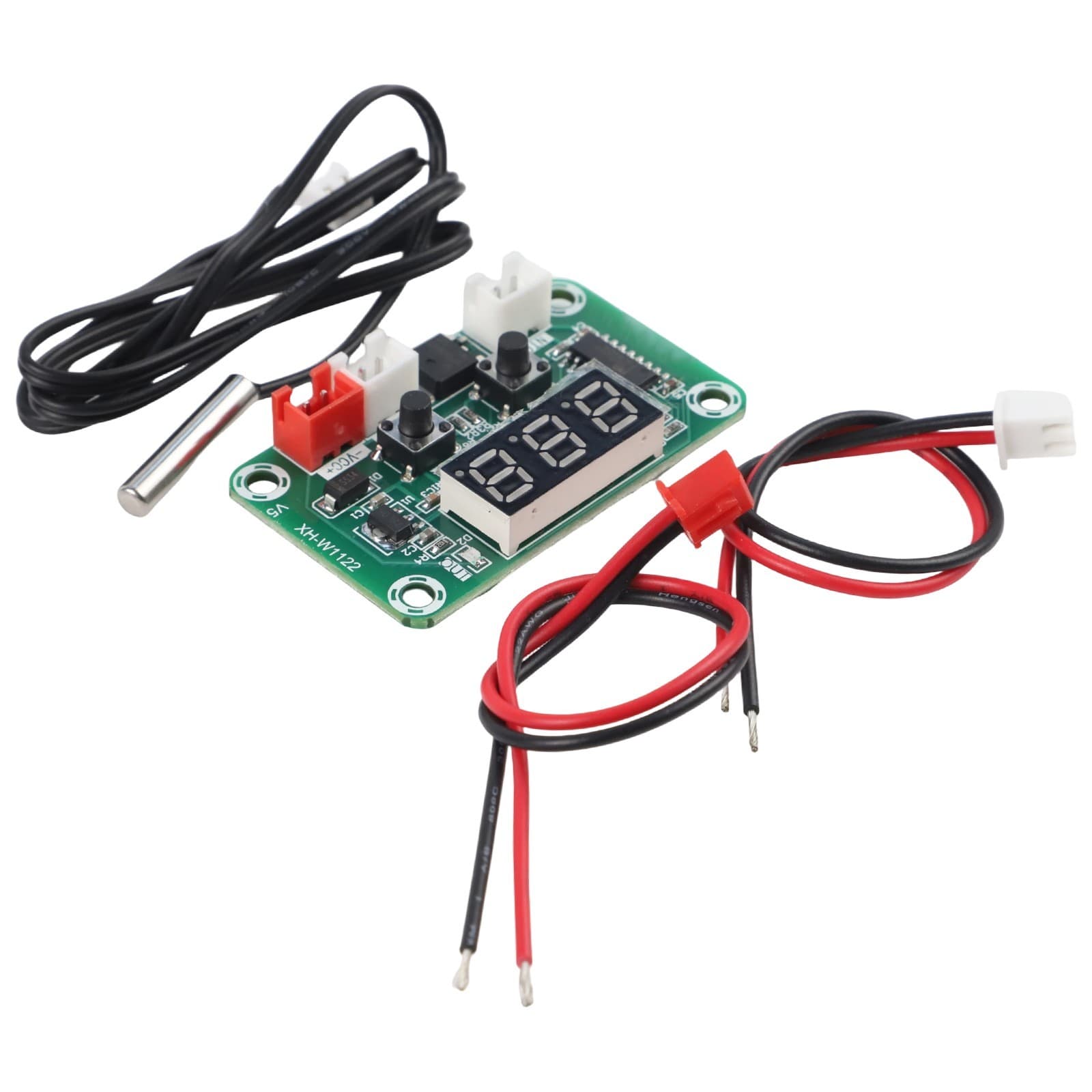 Microcomputer Radiator Temperature Control Switch DC12V 24V with LED Screen