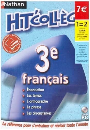 Hit College : Francais 3eme (14-15 ans) NEW