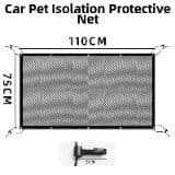 Safe Car Pet Barrier Mesh Net for Dogs Cats Compatible with Most Vehicle Models