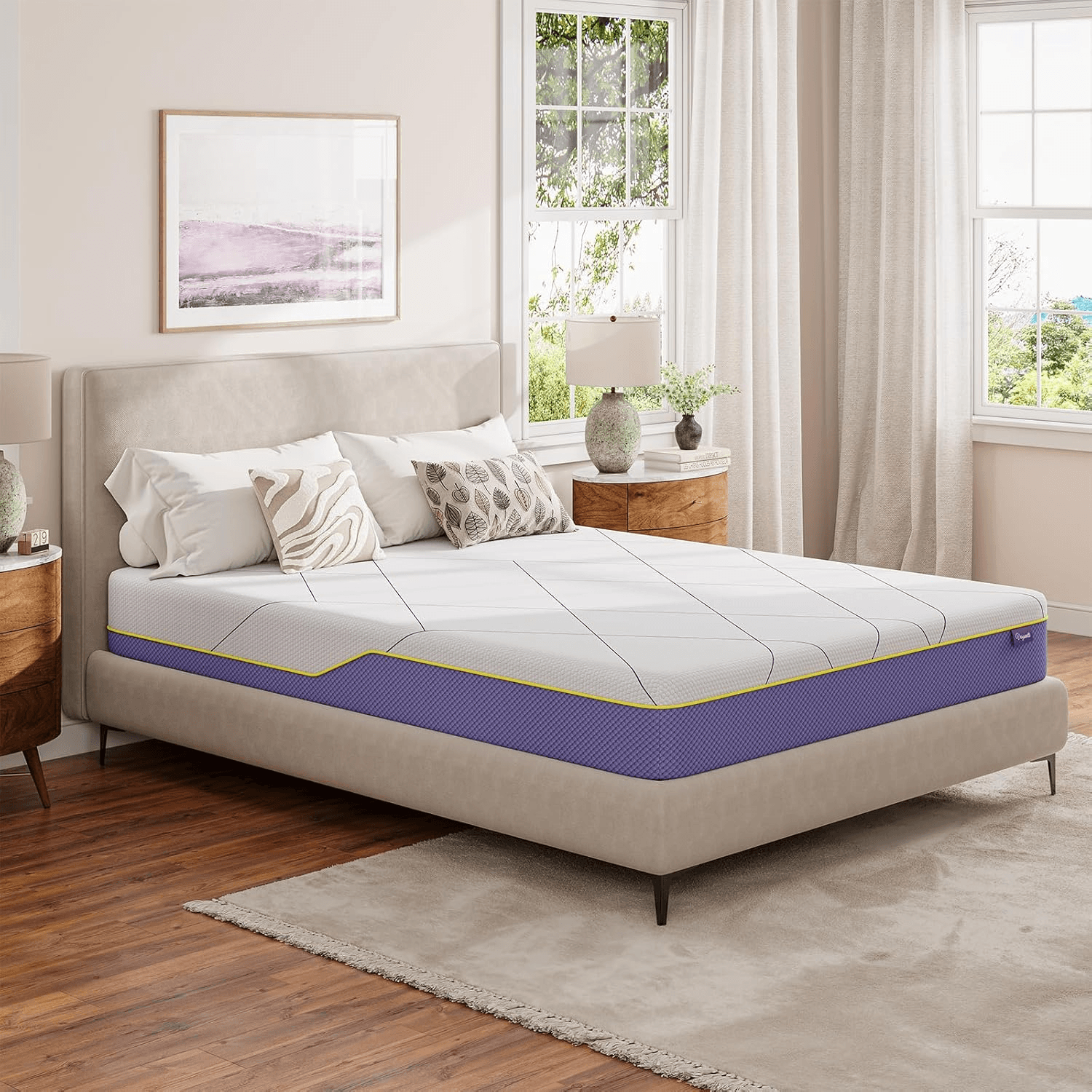 Vesgantti Single Mattress| 16CM Single Memory Foam Mattress with Gel Foam for Co view 2