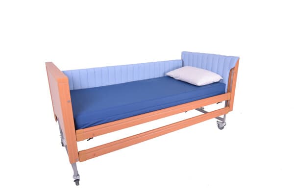 Bed Side Bumpers - Washable Cot Side Bumpers For Profile Beds - Hospital Bumpers