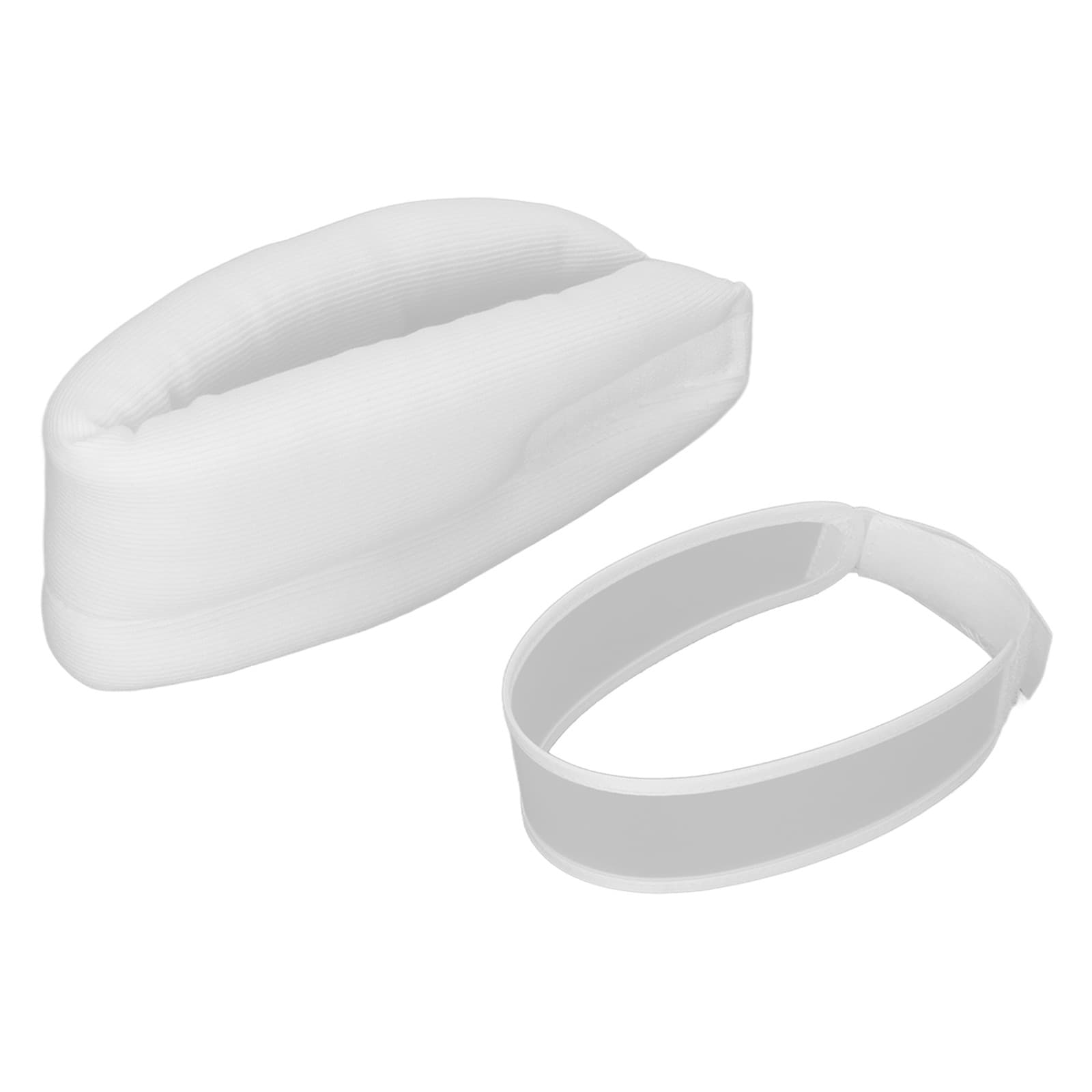 Neck Brace White Soft Cervical Collar Traction Support For Neck Pain Pressur TOU view 2