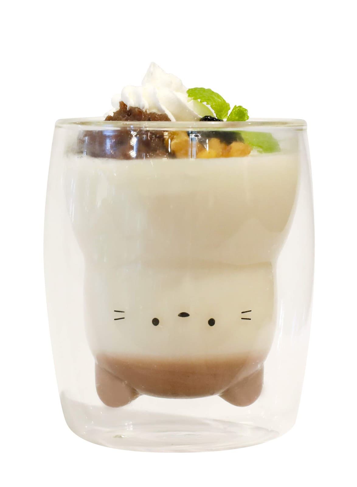 Cb Japan Heat-Resistant Glass [Cat] 270Ml| Condensation-Resistant| Double-Walled