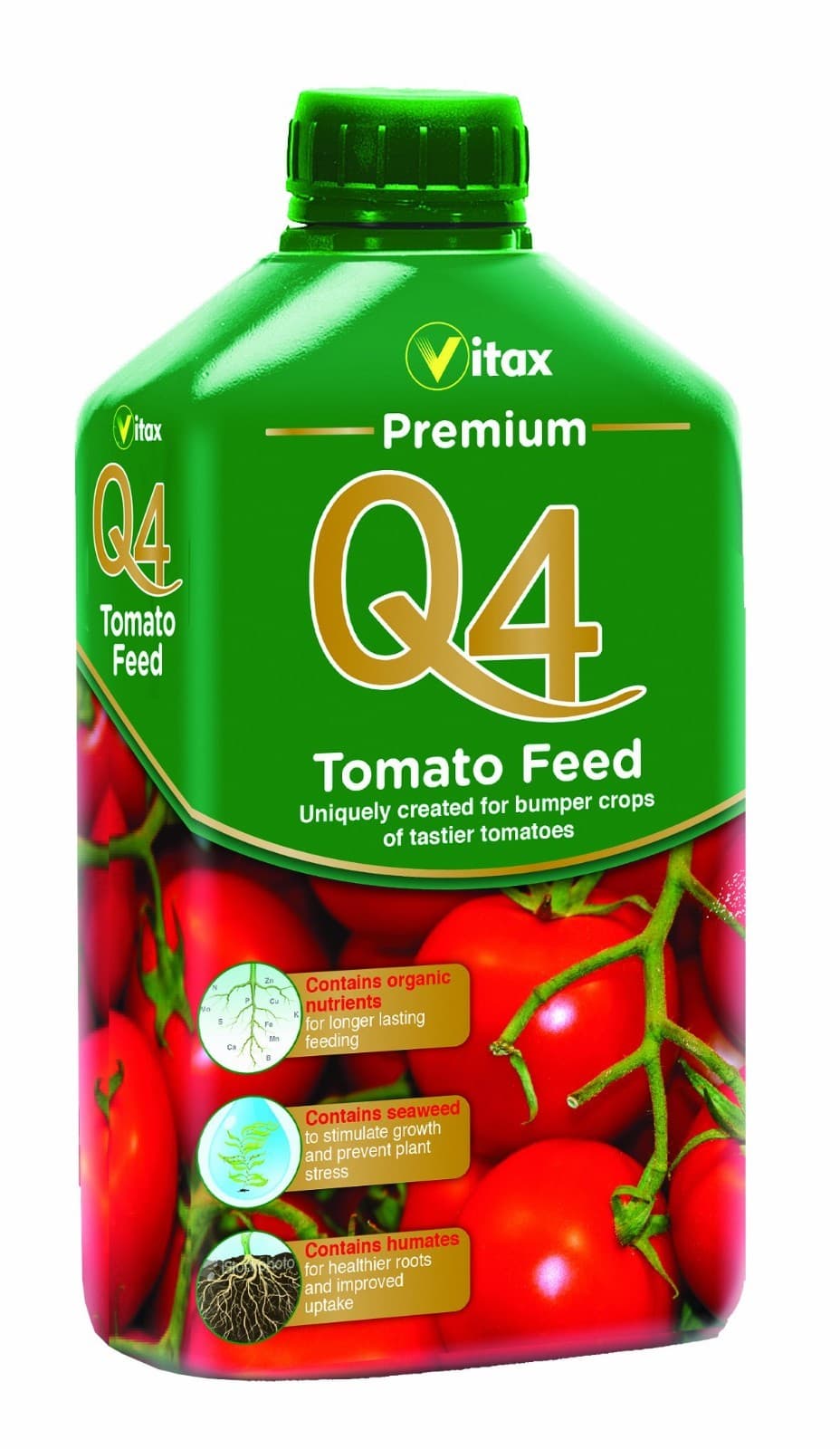 Vitax Liquid Tomato Feed Concentrate High Potash Plant Food Fruits Veg Feed 1L