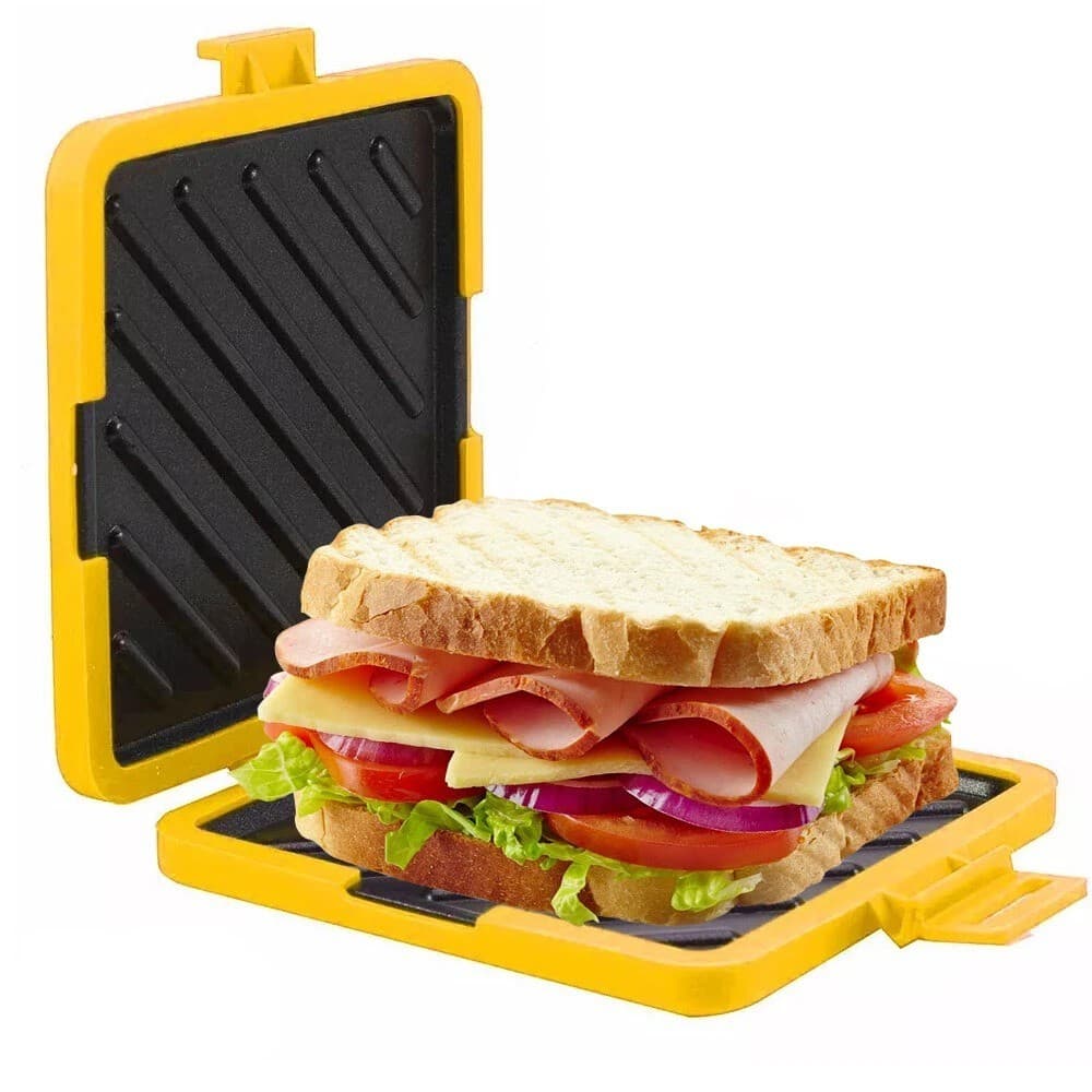 Toasted Sandwich Maker Machine Microwavable Waffle Maker Microwave Oven Toastie