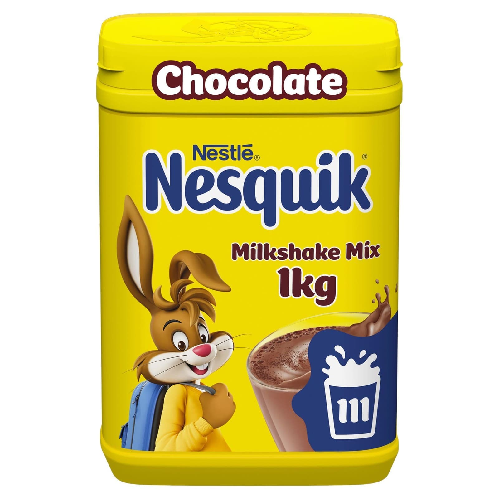 Nesquik Chocolate Milkshake Powder| Essential C and D| 1kg Tub for Delightful Sips