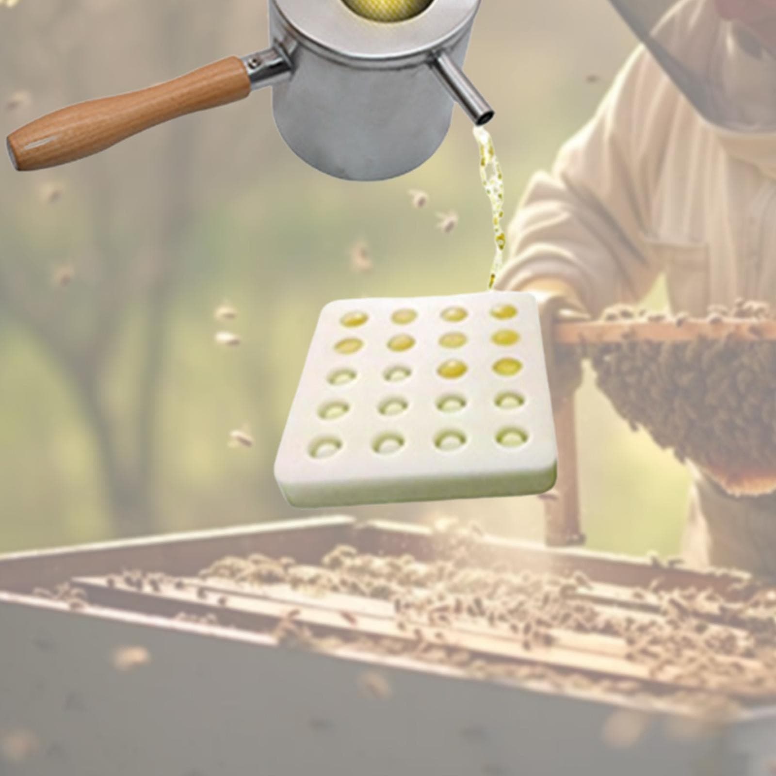 Wax Queen Grafting Cups Beeswax Making Tool Supplies Professional DIY Easy to