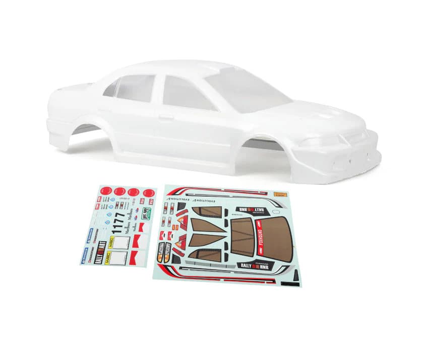 HNR Foxhound 9804 White Polycarbonate Base Body Shell and Decals - Part H98348-1