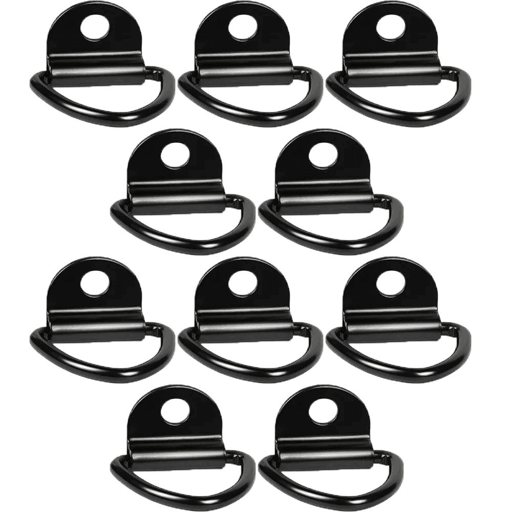 10Pcs Stainless Steel D Shape Hook Tie Multifunctional Hot-Selling Car Boat Trai