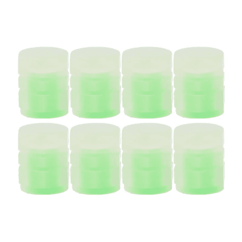 Luminous Tire Valve Caps Glowing Wheel Nozzles for Car Motorcycle Bike Decor UK