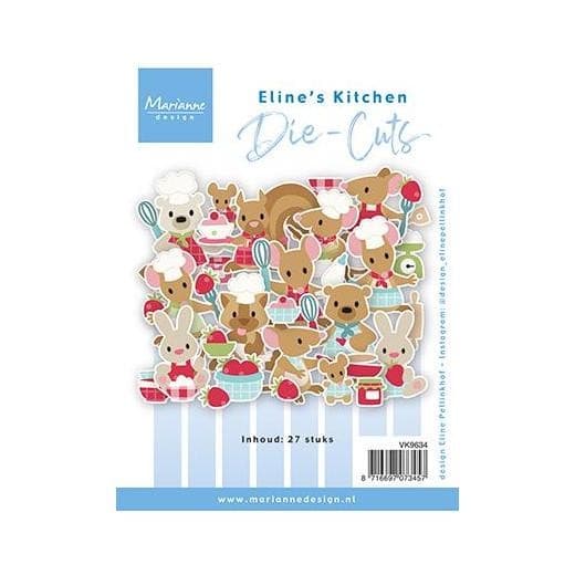 Marianne Design Die-Cuts Ephemera - Eline's Kitchen VK9634