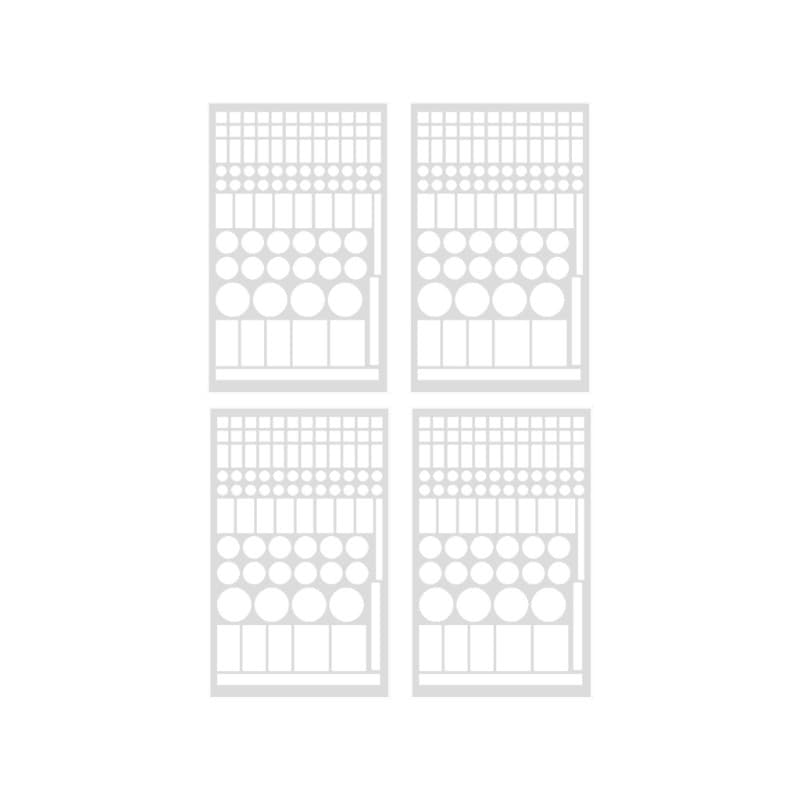 4 Sheets LED Light Blocking Sticker Nighttimes Comfort In Bedrooms And Kids Room